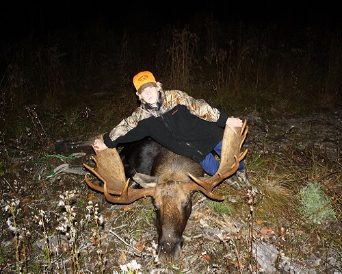 Maine Moose hunting Bull zone 10