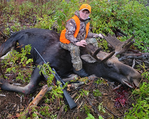 Maine Moose hunting Bull moose zone 10