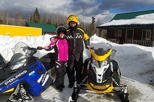 Snowmobiling Cabin Rentals