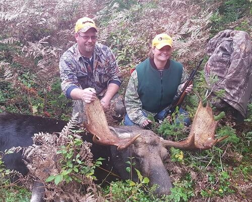 Maine Moose hunting Bull moose zone 10