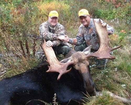 Maine Moose hunting Bull moose zone 10